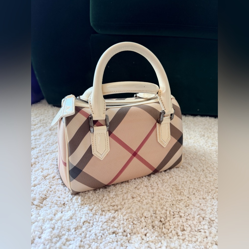 Authentic Burberry mini tote